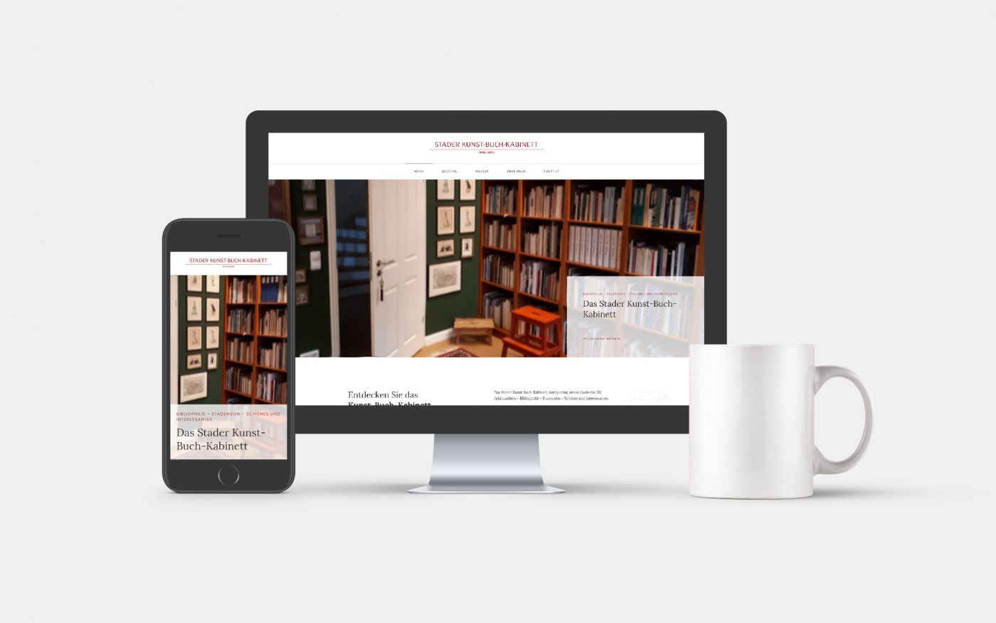 Kunstbuch Website