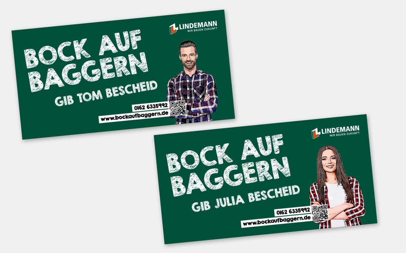 Bock auf Baggern Flyer
